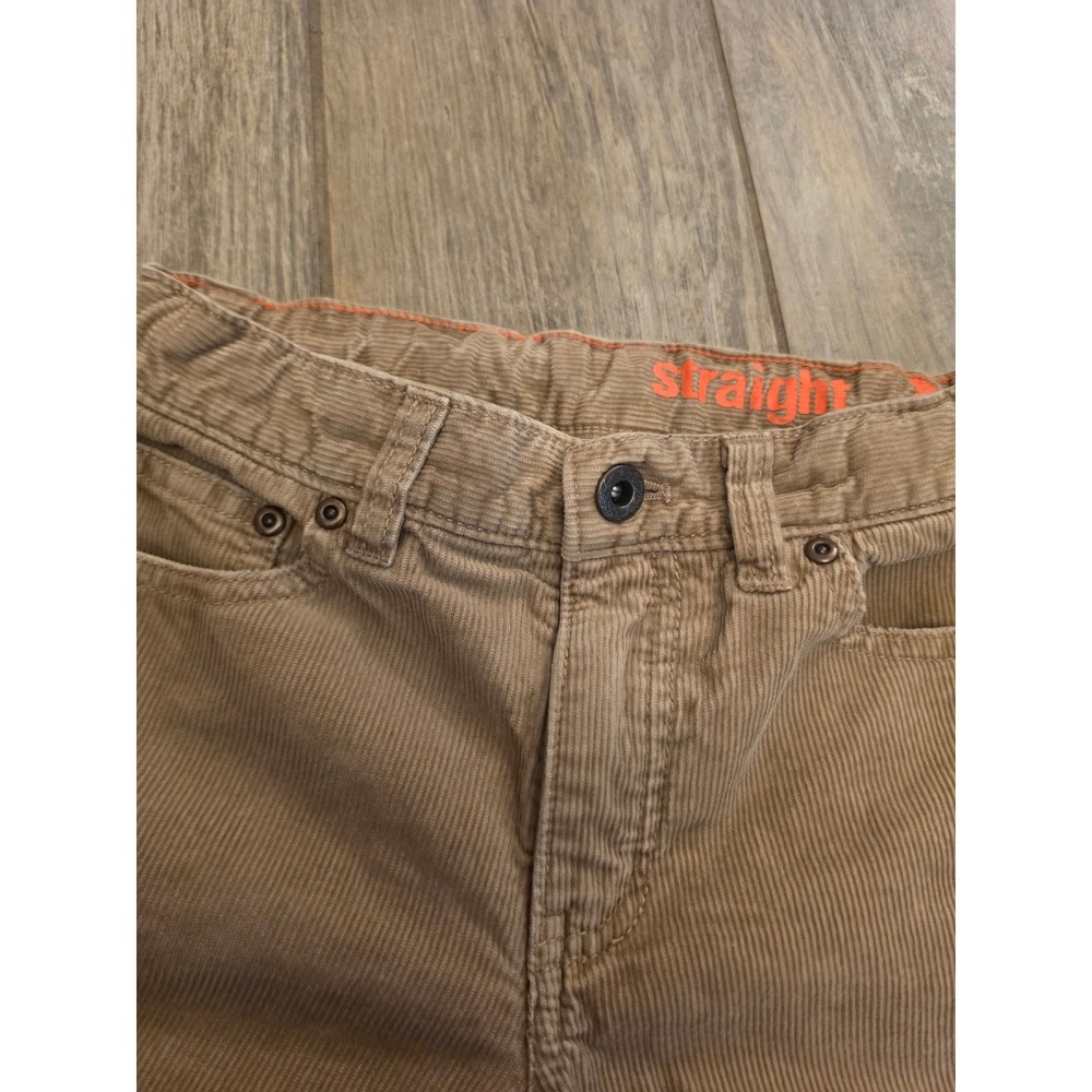 Crewcuts Boys Tan Corduroy Straight Leg Pants Adjustable Waist Khaki Size 8 - Picture 4 of 13